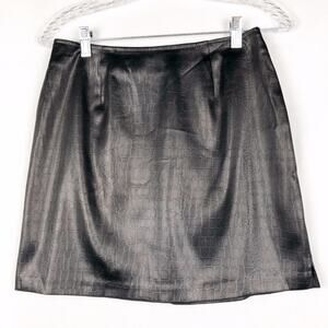 Exact Change Vintage 90s Black Skirt Size 5